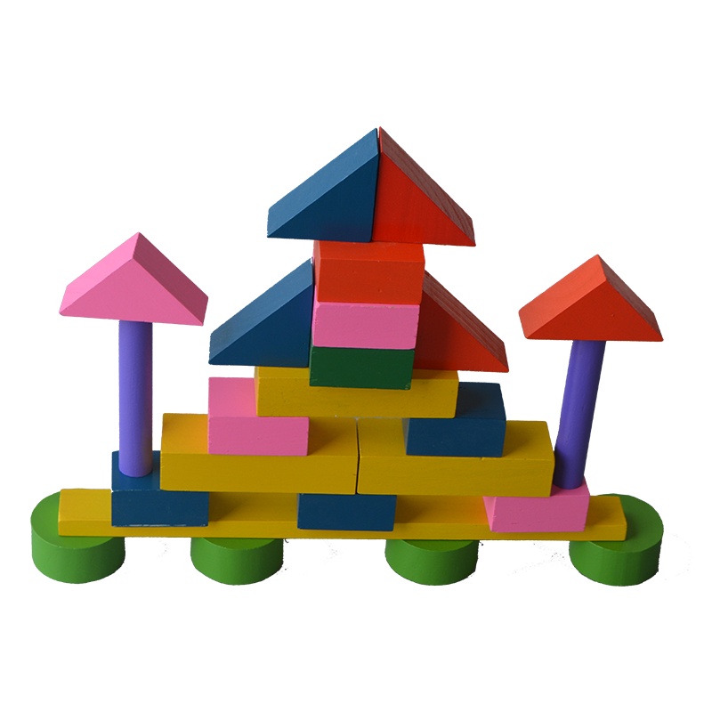 Bộ xây dựng trên xe 35 Chi tiết cho bé phát triển trí tuệ