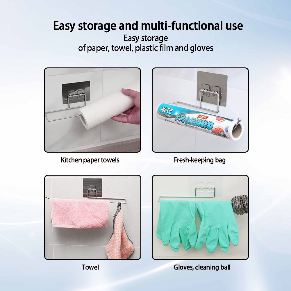 Giá Đỡ Cuộn Khăn Giấy Tiện Lợi Cho Nhà Bếp