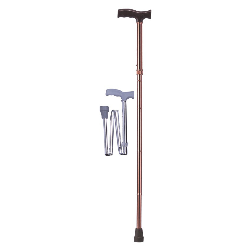 Gậy nhôm gấp hỗ trợ người già nhỏ gọn