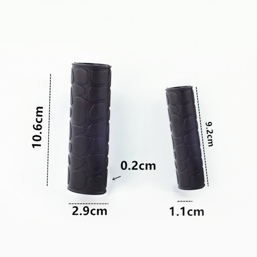 【Best Price】Anti-skid Sleeve 4PCS For All Motorcycles Rubber Shock-absorbing Universal—Brand New and High Quality