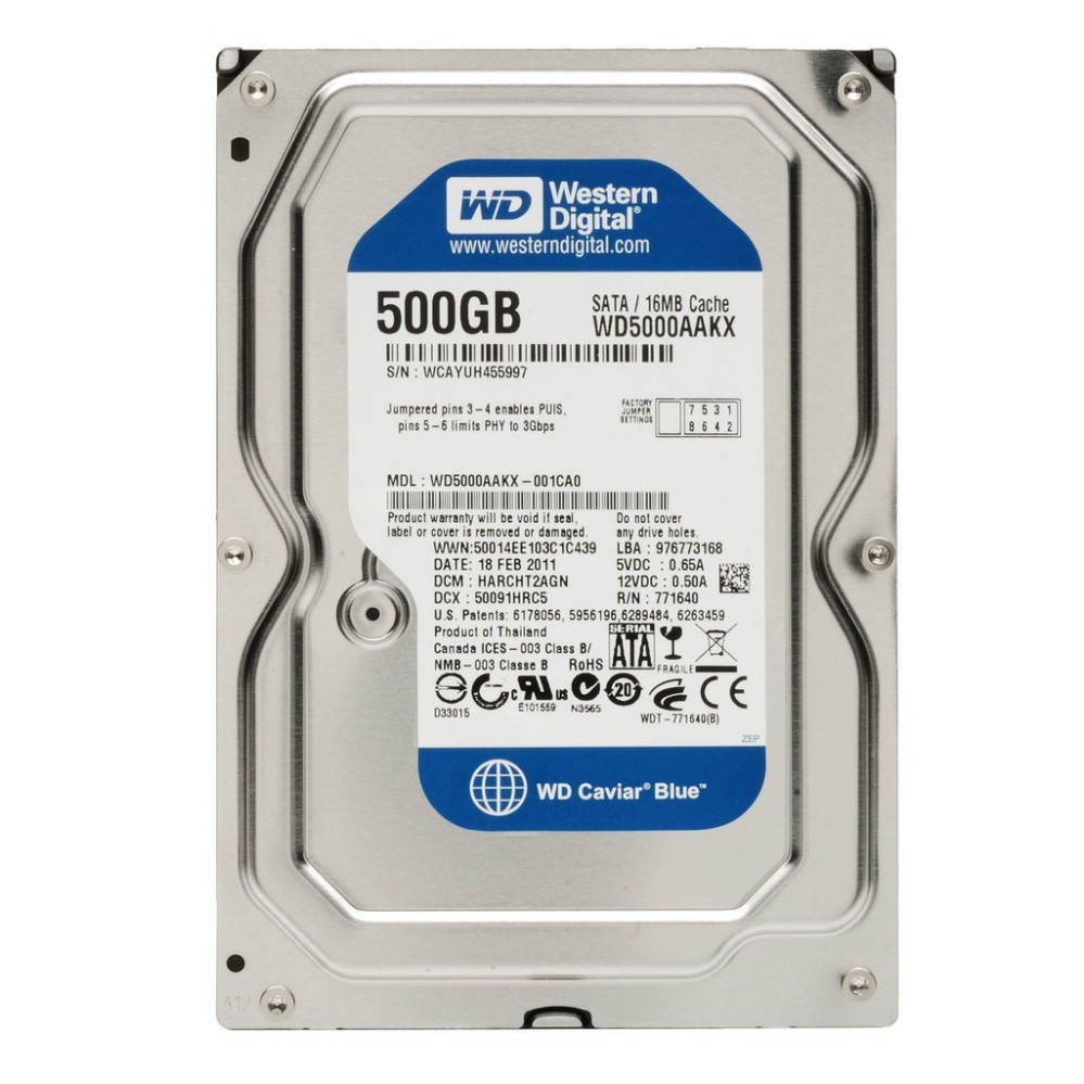 FREESHIP ổ cứng HDD 500gb bảo hành 3 tháng lỗi 1 đổi 1