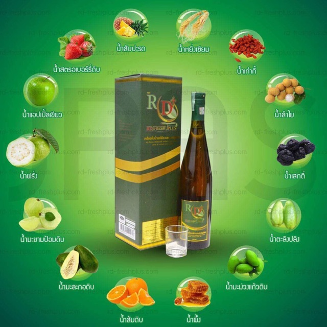 Nước Hoa Quả Enzyme RD Fresh Plus ( Chai 750ml)