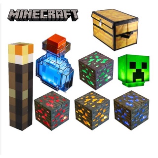 Đồ chơi Minecraft Đèn Đuốc Chính hãng