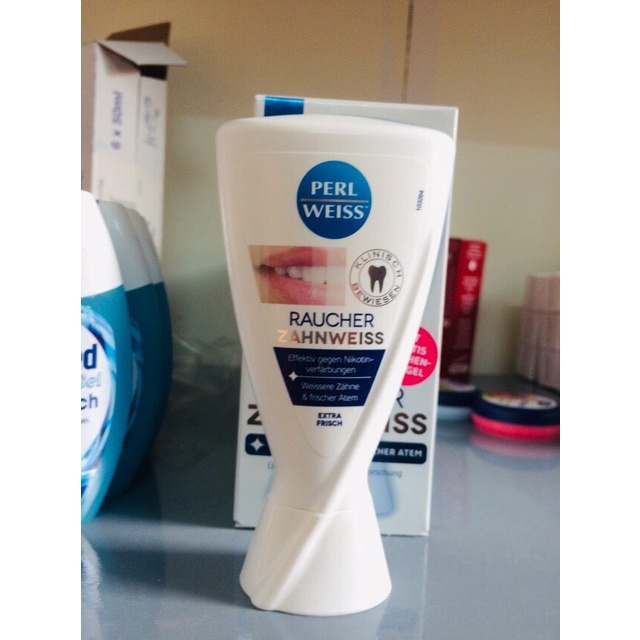 Kem đánh răng Perl Weiss nội địa Đức trắng răng, thơm mát 50ml - Shop Dalavii