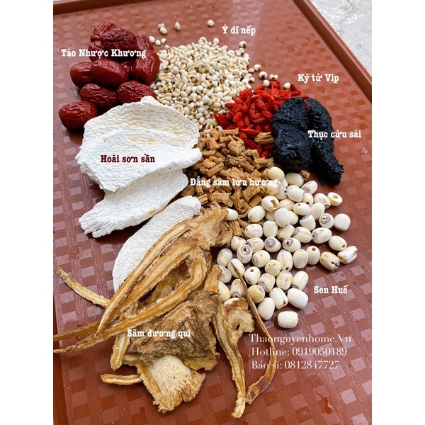 Gói hầm thuốc bắc, gói hầm gà, tiềm gà, chim câu cao cấp hàng handmade không sấy lưu huỳnh handmade nhà làm
