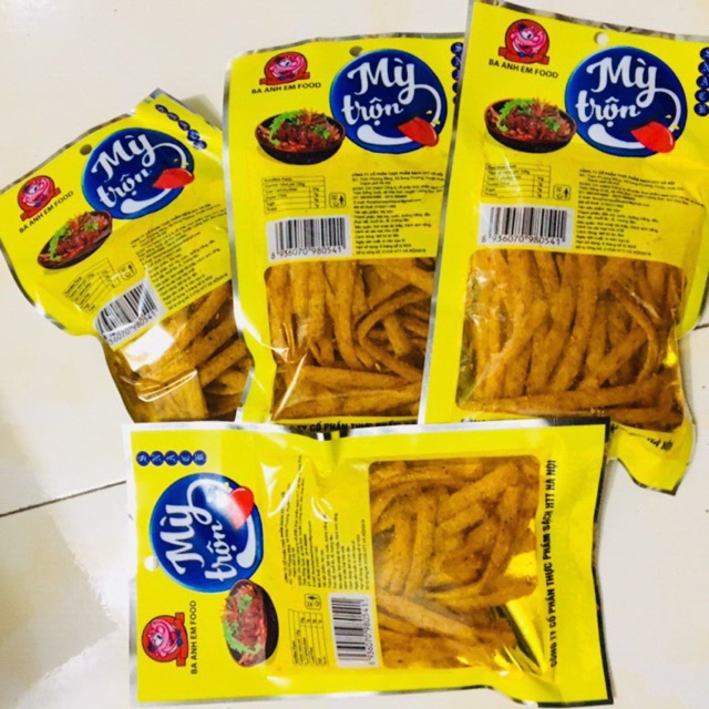 Combo 3 gói mì trộn snack