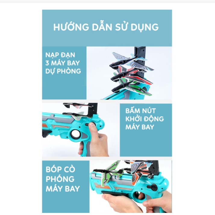 💥Đồ Chơi Súng Bắn Máy Bay💥FREE SHIP💥Mô Hình 4 Tầng Hàng Hot trend Tiktok 2021, Món Quà Dành Tặng Bé Yêu