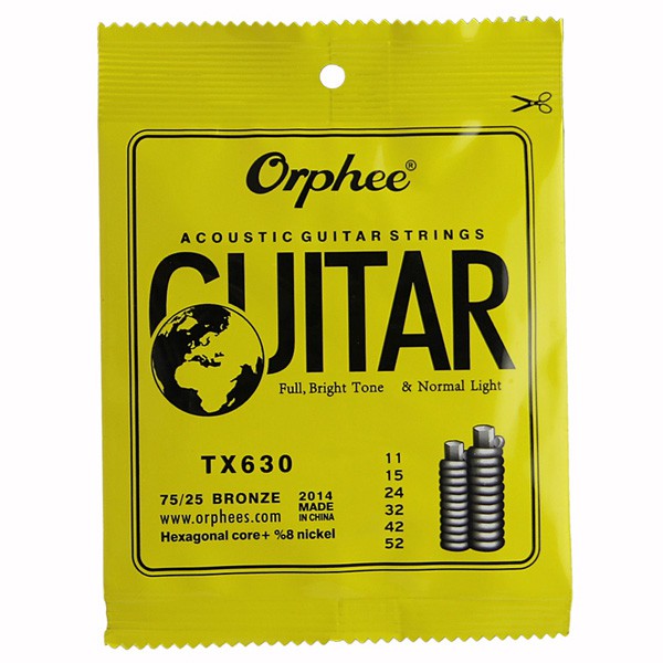 Dây đàn guitar Aucostic Orphee TX 630 cỡ