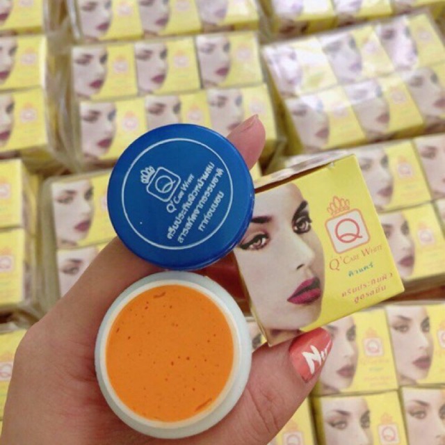 Kem nghệ trị mụn,thâm, trắng da Q care White