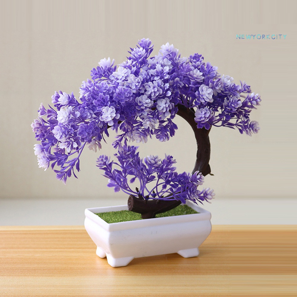 Chậu Cây Bonsai Giả Trang Trí Nhà Cửa
