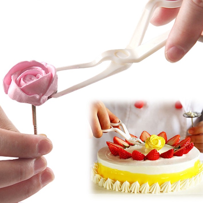 Bộ 2 Dụng Cụ Kéo Bắt Bông Kem Walfos Trang Trí Bánh Đa Năng