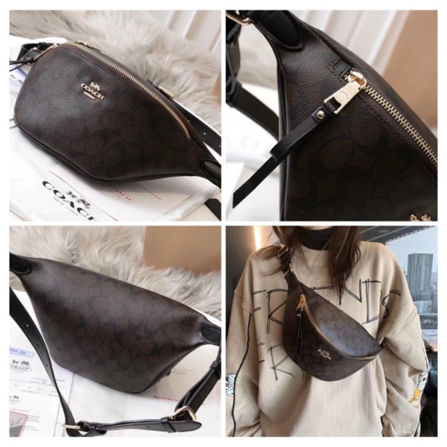 3 mau  TÚI BAO TỬ BELTBAG COACH F48740 TỪ NHÀ MÁY✔️DƯ XỊ