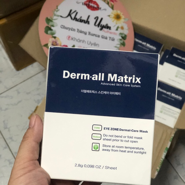 Mặt nạ mắt Derm all Matrix