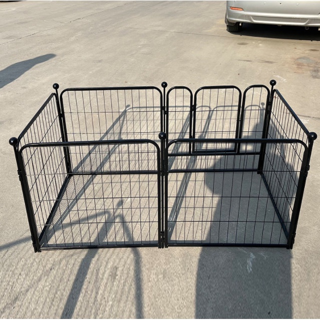 Quây Sắt 6 Tấm Sơn Tĩnh Điện Nan Ống Siêu Đẹp 100X120cm - Chuồng Quây Cho Chó Dạng Tấm Ghép