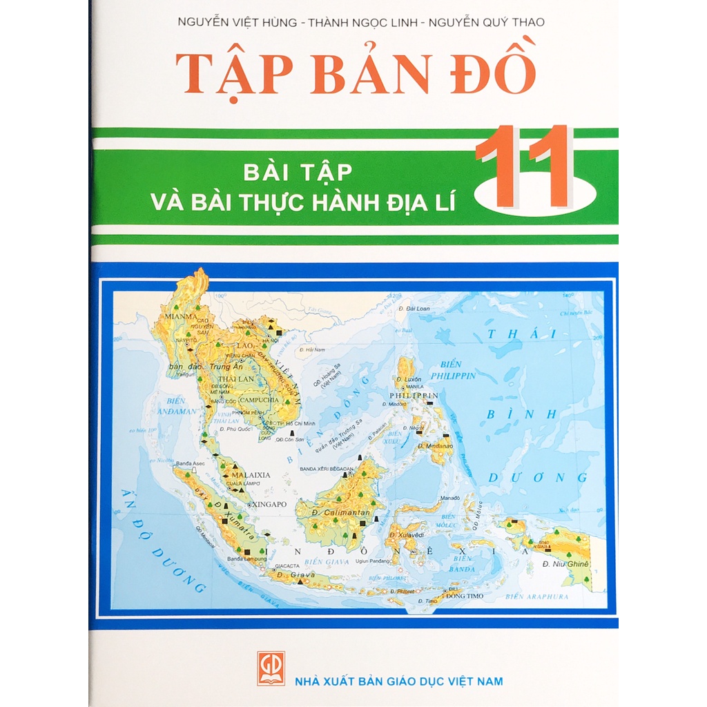 Sách - Tập bản đồ bài tập và thực hành Địa lí 11 B14