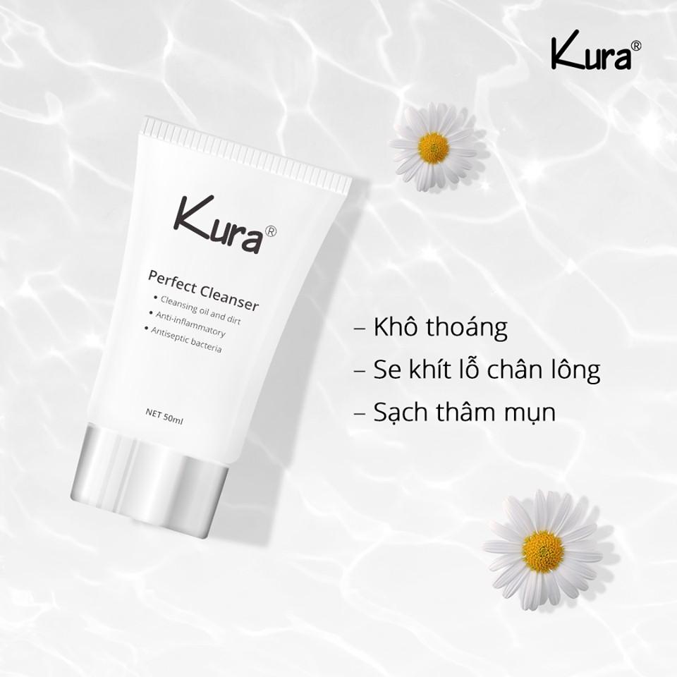 Sữa Rửa Mặt Cao Cấp - Kura Perfect Cleanser 50 ML