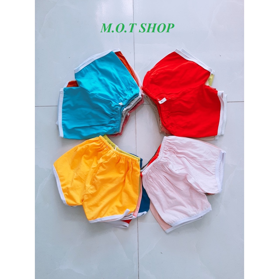 Sét 20 quần đùi thun cho bé trai và bé gái từ 4-15kg