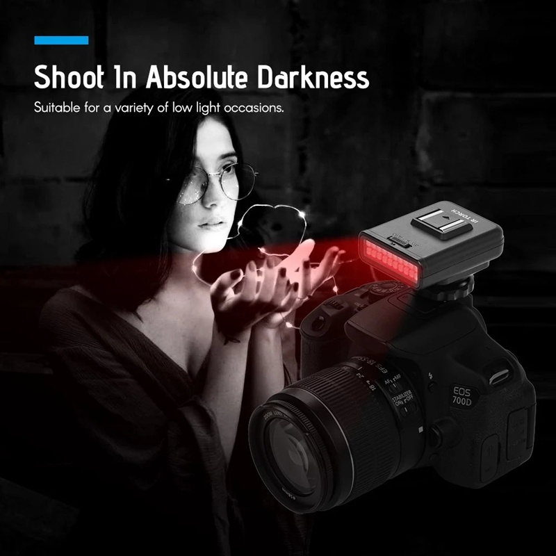 Đèn hồng ngoại LED ORDRO LN-3 hỗ trợ quay đêm cho máy ảnh DSLR | BigBuy360 - bigbuy360.vn