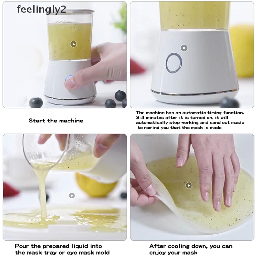 Bộ Máy Làm Mặt Nạ Trái Cây Tự Nhiên DIY Cho Spa