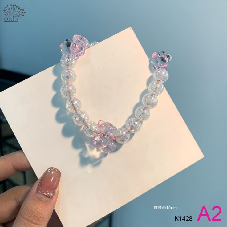 Dây buộc tóc kết hợp vòng đeo tay cao cấp Orin K1428