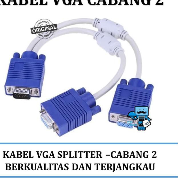 Cáp Chia Vga 2 - Vga C @ D9 | BigBuy360 - bigbuy360.vn