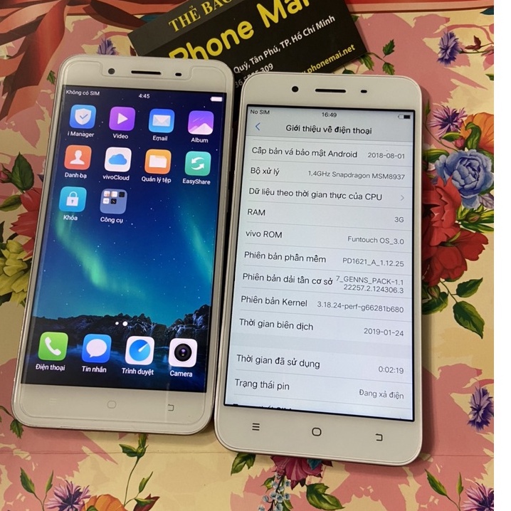 Điên Thoại Vivo Y66 2Sim Ram 3/32G Chiến Game PUBG/FREE FIRE mướt