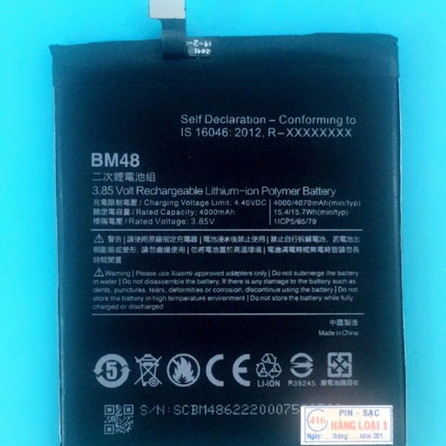 Pin Xiaomi Mi Note 2