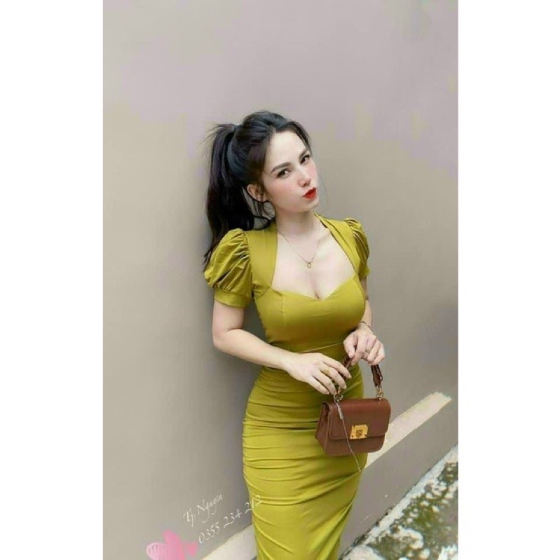Đầm ôm body tay ngắn - TS27