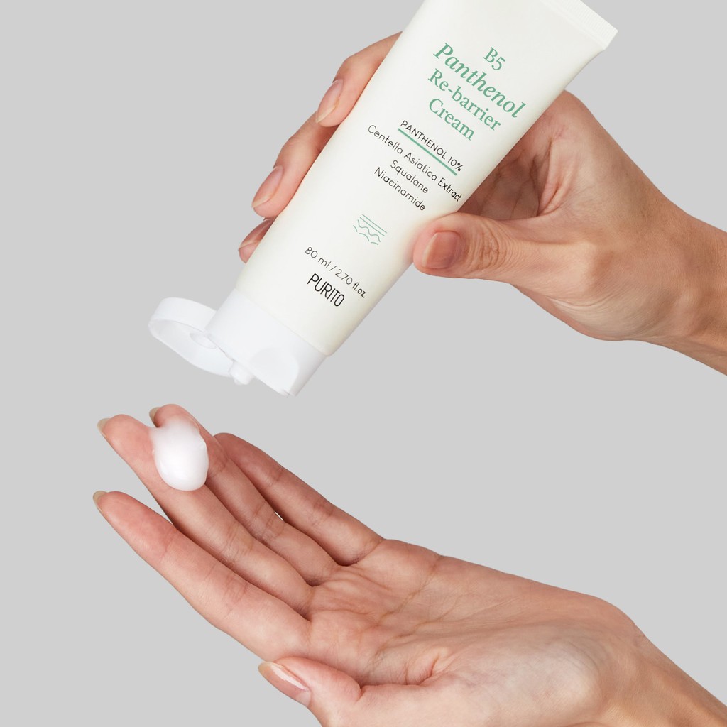 Kem dưỡng cấp ẩm phục hồi PURITO B5 Panthenol Re-barrier Cream