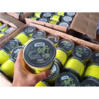 Cước câu ashino fiber soft 500m -cước chuyên câu cá lớn