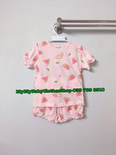 Set bộ dưa hấu hồng 90-120
