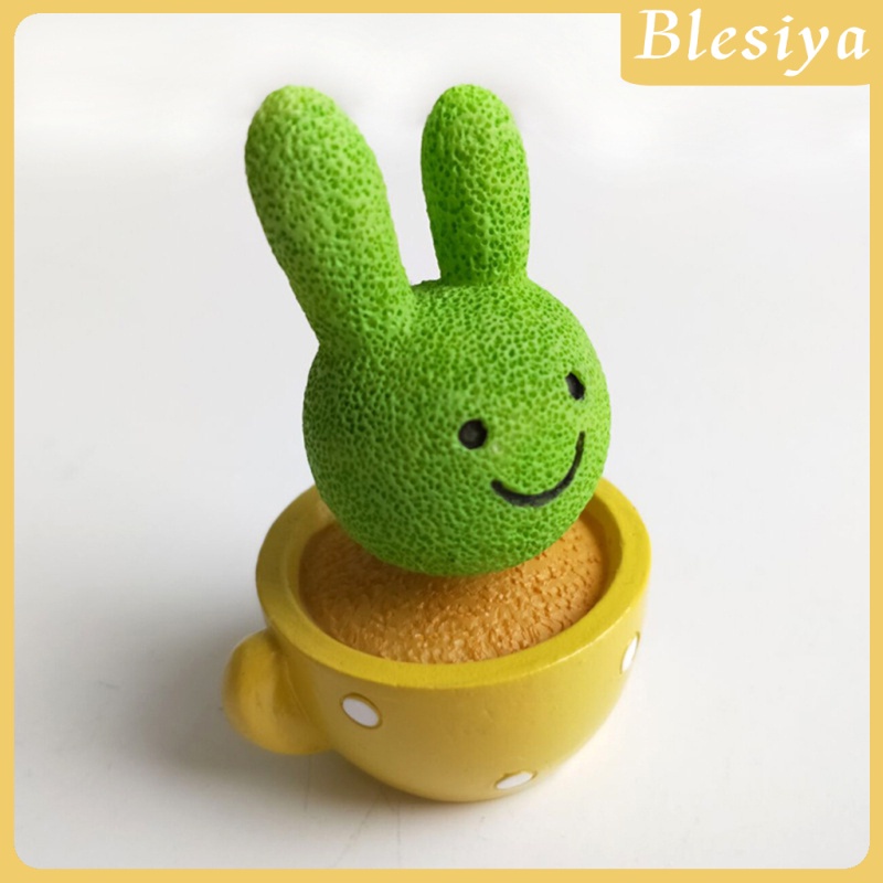 Set 4 Đồ trang trí Cây Xương Rồng Nhỏ Dễ Thương Trang Trí Bảng Điều Khiển Xe Hơi / Văn Phòng