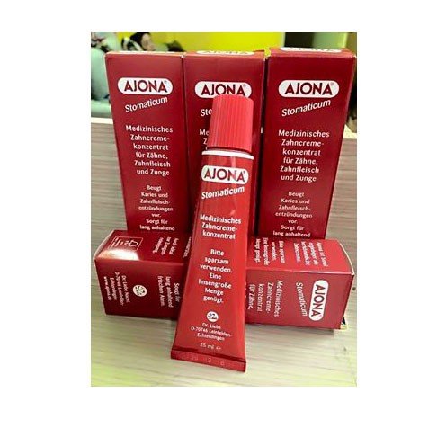 Kem đánh răng Ajona, thuốc đánh răng trắng răng, ngừa sâu răng cao cấp, loại bỏ cao răng, chống viêm lợi