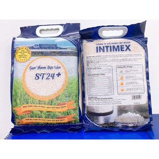 [Hoả tốc HCM Freeship] GẠO THƠM ĐẶC SẢN ST24+ 5kg (hút chân không) -  Gạo ngon xuất khẩu - Cơm dẻo vừa, thơm tự nhiên