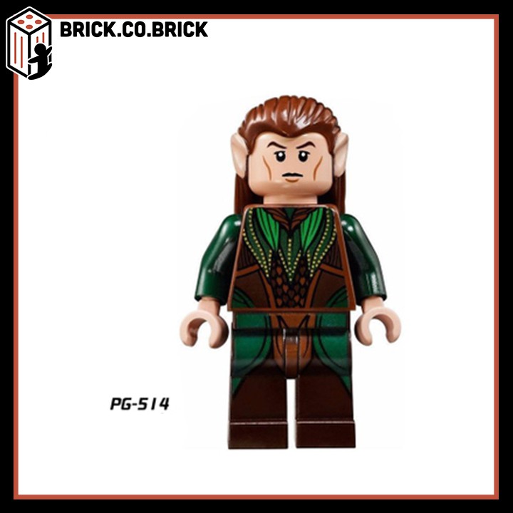 PG8027- Đồ chơi lắp ráp lego và minifigures nhân vật yêu tinh trong phim Chúa tể của những chiếc nhẫn - Lord of the ring