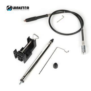 Combo dây Truyền động nối máy mài khắc và giá treo máy khoan mài khắc mini
