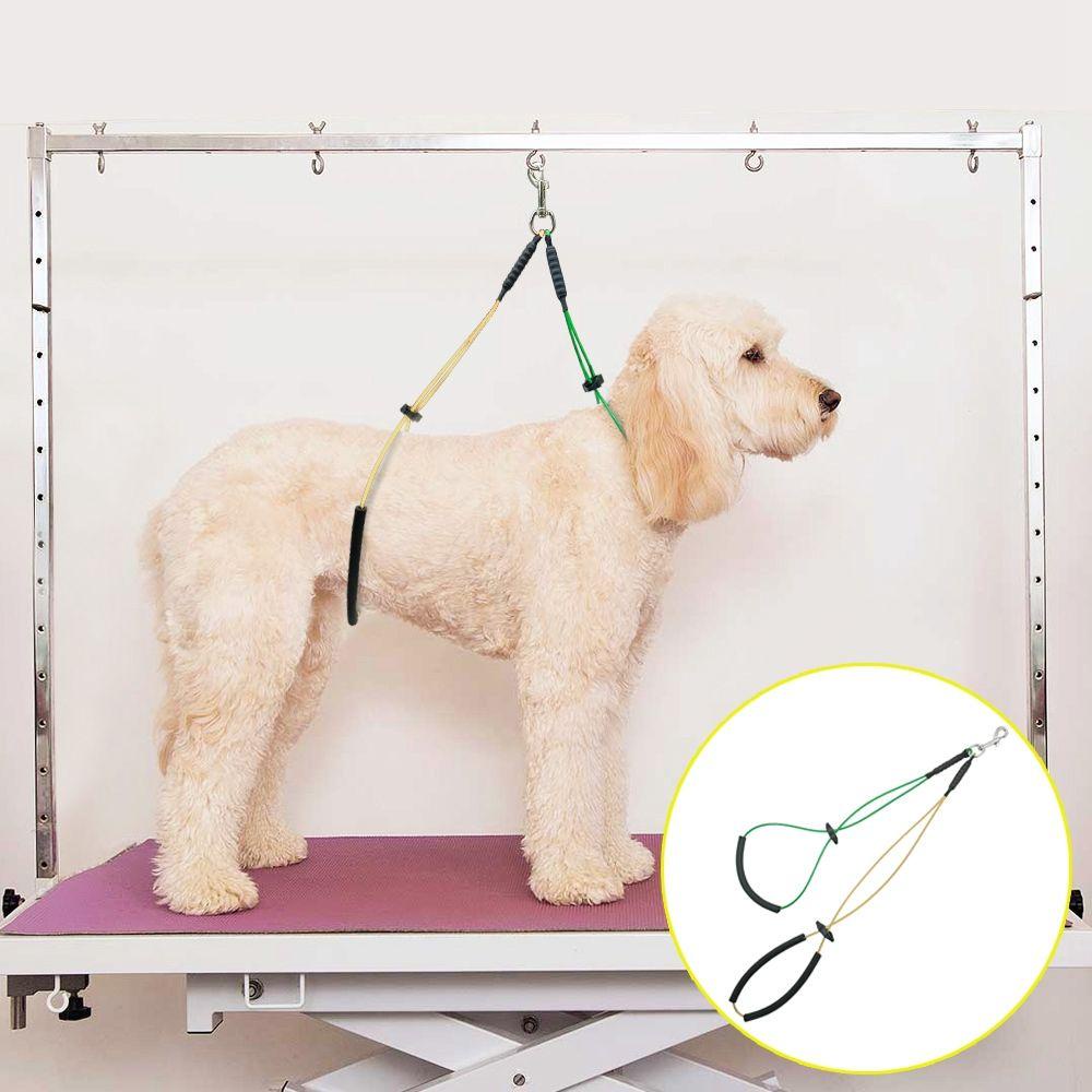 Lyndon dog grooming loop harness có thể điều chỉnh cho dây để bàn cat standing training haunch holder