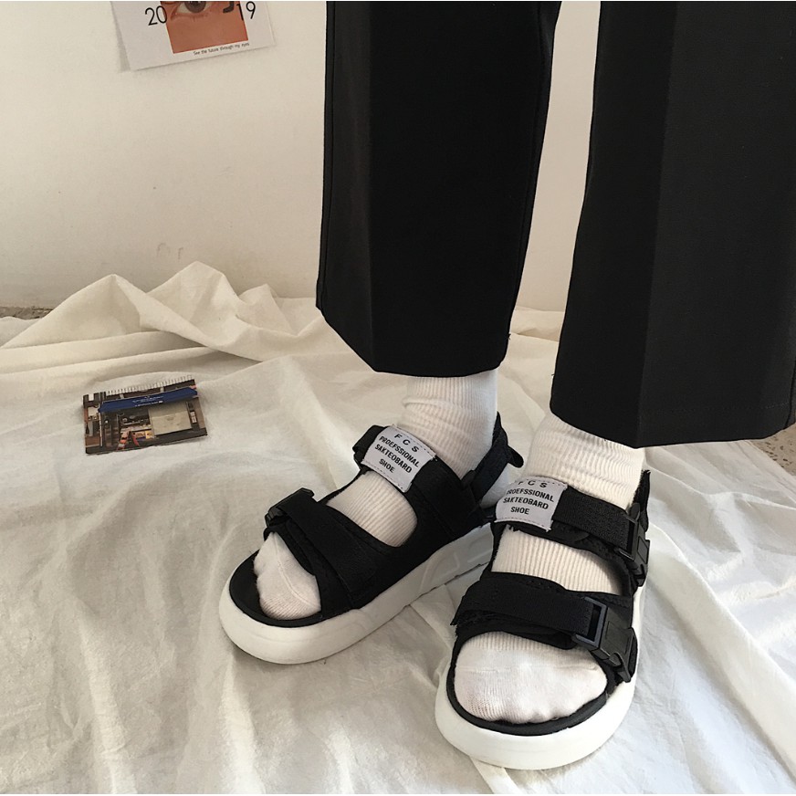 D10_SANDAL HAI QUAI ULZZANG HÀN QUỐC DỄ THƯƠNG . ⛑