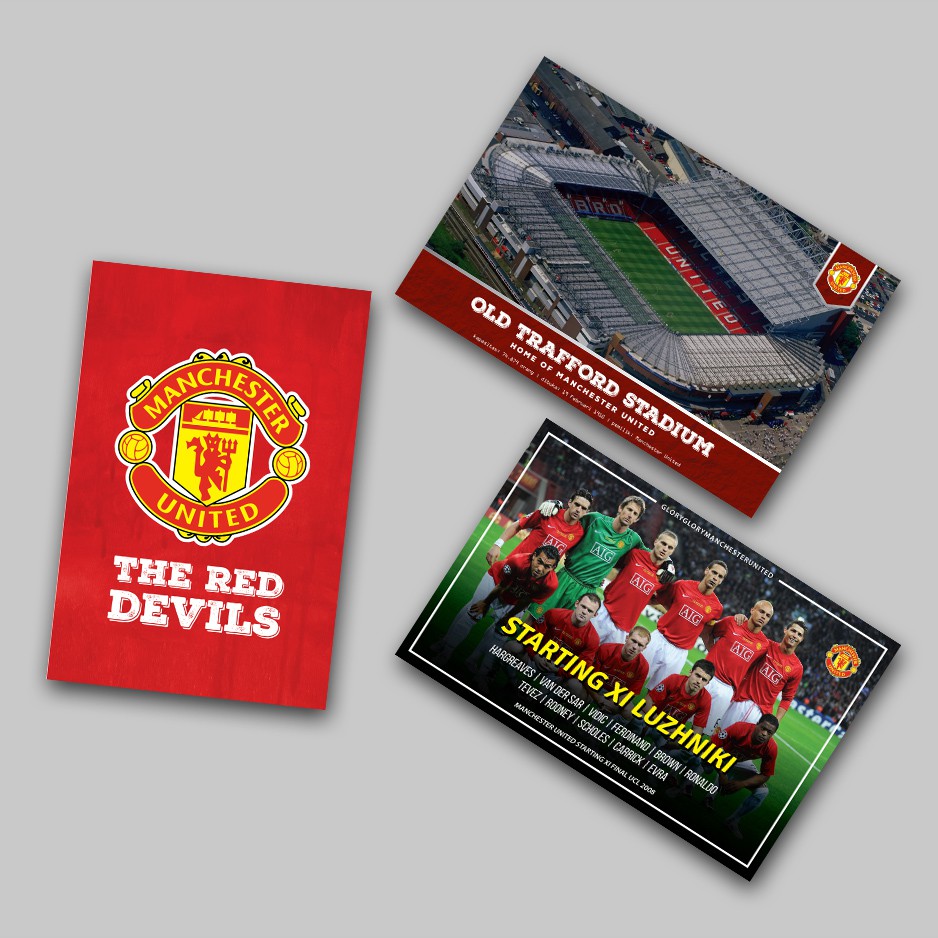 Poster Hình Câu Lạc Bộ Bóng Đá Manchester United Và Bpl