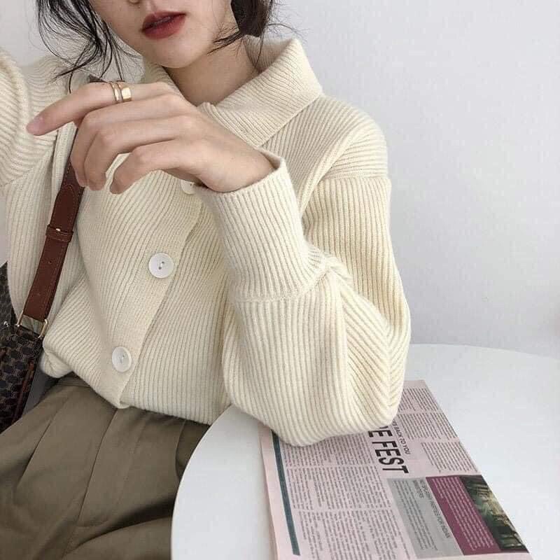 Áo len tay bồng🌸