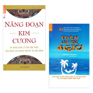 Sách Combo 2 Cuốn  Năng Đoạn Kim Cương (Tái Bản 2018) và Tuần Làm Việc 4 Giờ (Tái Bản)