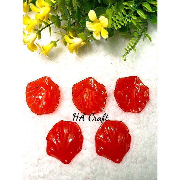 Cánh bắp cải to, cánh sò to 100g,vật liệu làm hoa đá pha lê