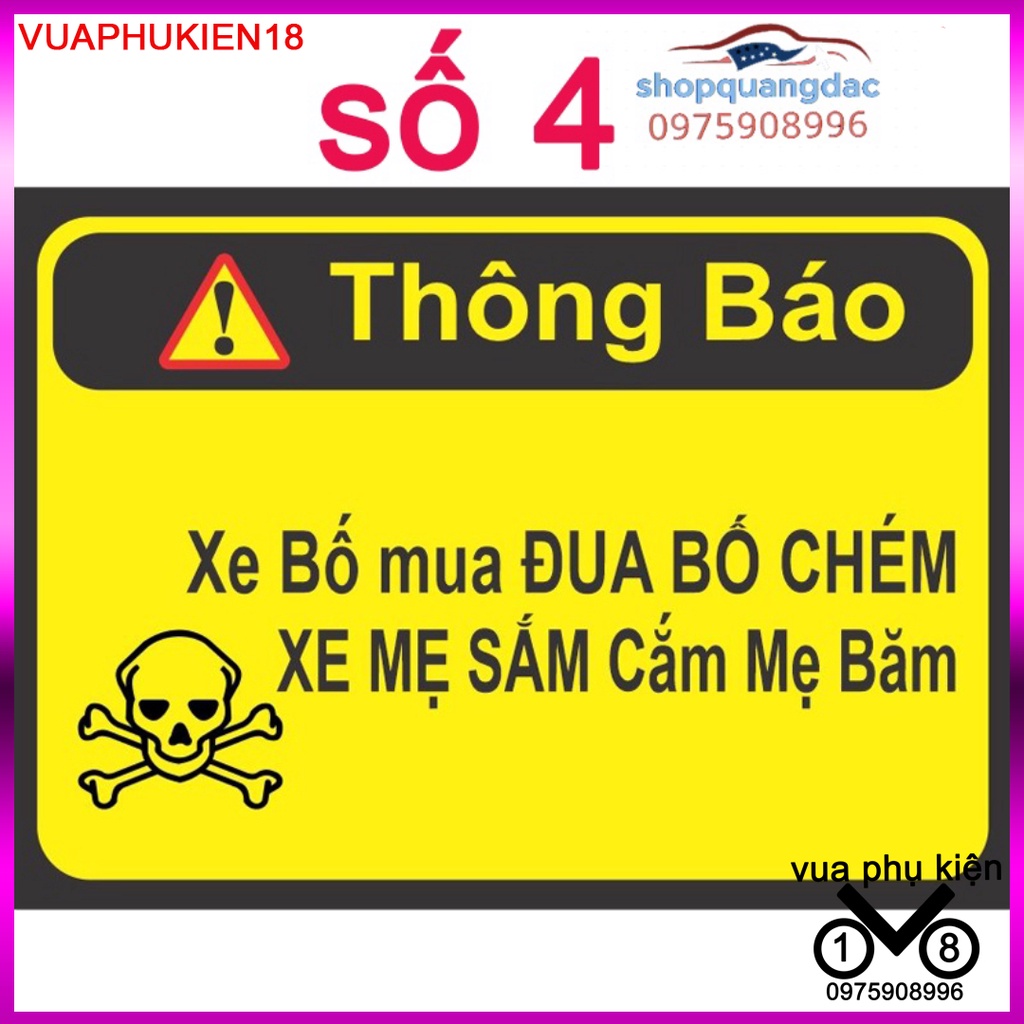Tem cảnh báo Bán vì đam mê chứ lờ lãi gì giờ này VUA PHỤ KIỆN 18