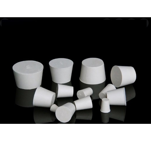 Nút cao su phòng thí nghiệm số #1 đậy nắp bình,đáy lớn 17mm, đáy bé 13mm, cao 24mm