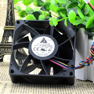 Quạt Gió Ffb0812Eh 4-wire 8cm 12v 0.80a