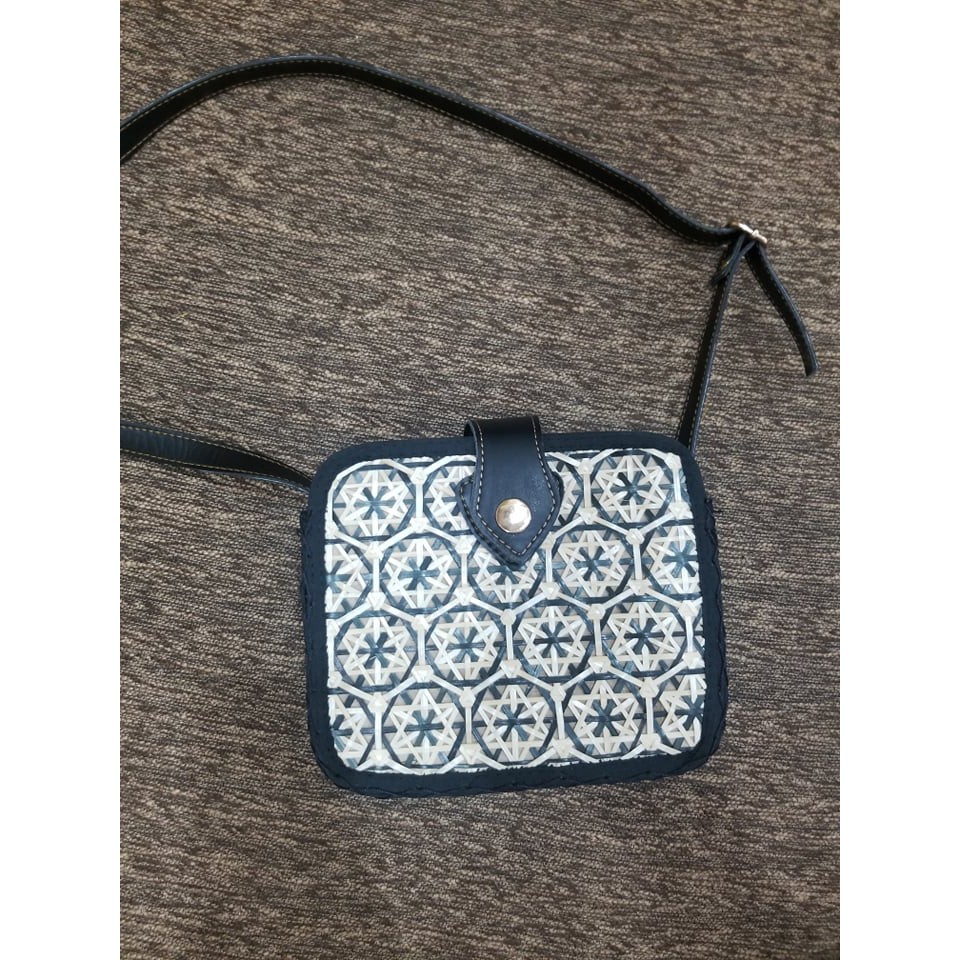 Túi cói form hộp vuông