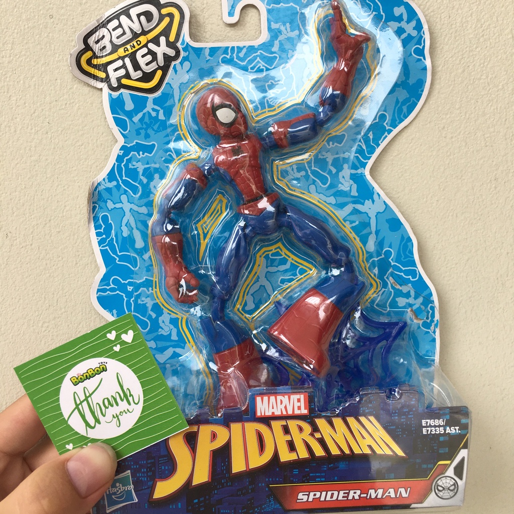 Đồ chơi Spider Man - Siêu anh hùng SPIDER - MAN phiên bản Bend and Flex