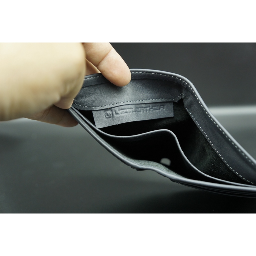 Ví da nam - Bóp da nam Classic cao cấp Vietleather dáng đứng