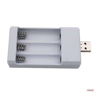 Bộ sạc pin aa / aaa 1.2v 3 ngăn cắm usb tiện lợi