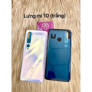 Nắp lưng sau thay thế dành cho xiaomi mi 10 zin loại 1
